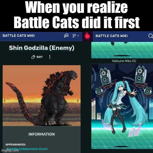 Everyone talking about this in fortnite, but no one remembers this | When you realize Battle Cats did it first | image tagged in battle cats | made w/ Imgflip meme maker