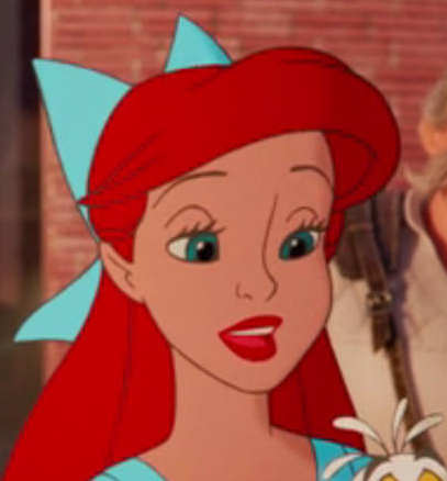 ariel once upon a studio Blank Meme Template