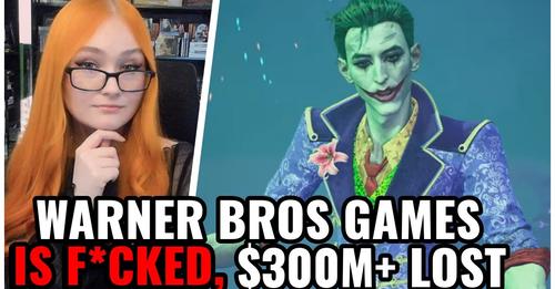 warner bros games is fucked Blank Meme Template