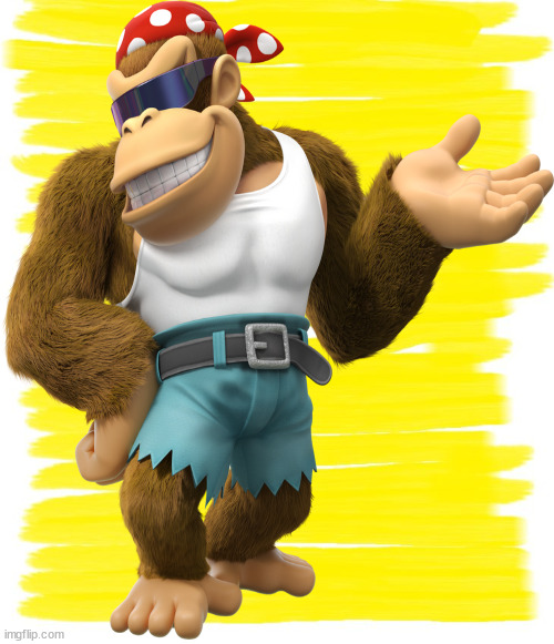 funky kong Blank Meme Template