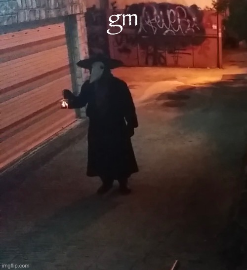 vibing | gm | made w/ Imgflip meme maker