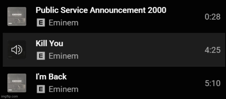 is having these three songs in this order in my playlist a W or L | made w/ Imgflip meme maker
