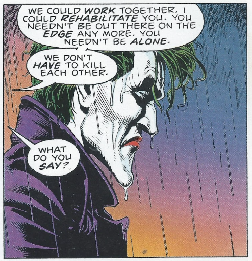 Batmans offer to Joker Blank Meme Template