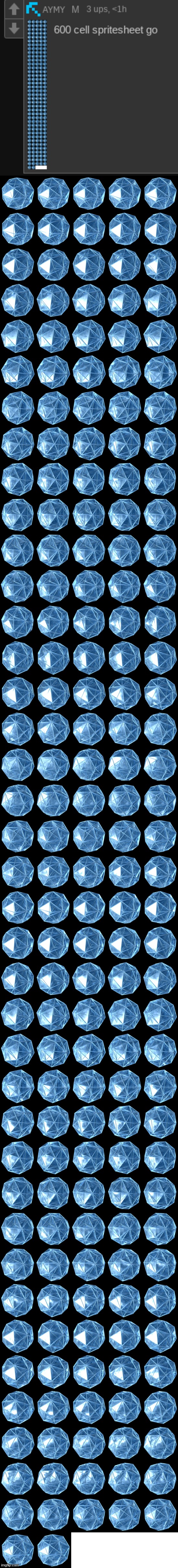 image tagged in 600-cell sprite sheet | made w/ Imgflip meme maker