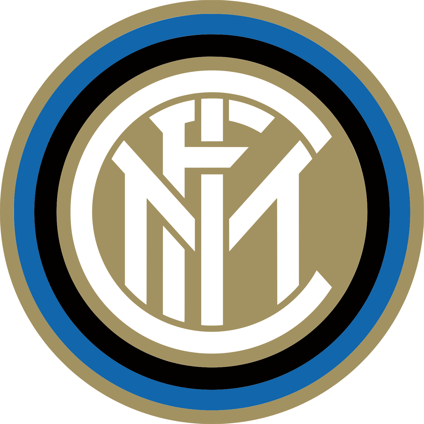 Inter Milan (old logo, 2014-2021) Blank Meme Template