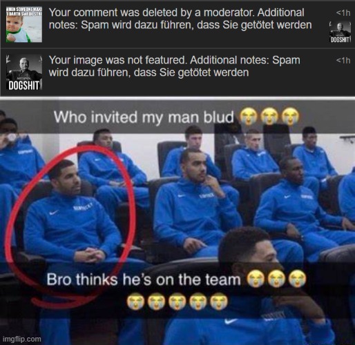 image tagged in bro thinks he's on the team | made w/ Imgflip meme maker