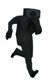 Running speakerman Blank Meme Template