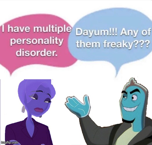 Multiple personality disorder | image tagged in multiple personality disorder | made w/ Imgflip meme maker