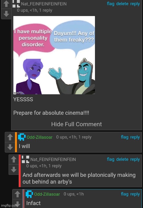 Context: he said he was gonna watch the osmosis jones movie | made w/ Imgflip meme maker