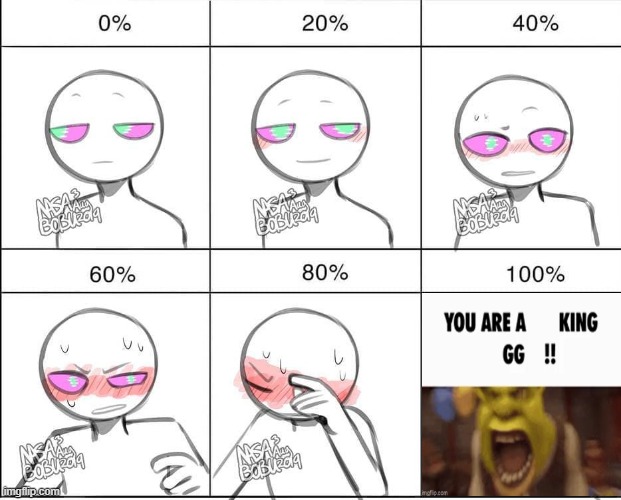 i'm losing followers over this | image tagged in try to make me blush meme | made w/ Imgflip meme maker