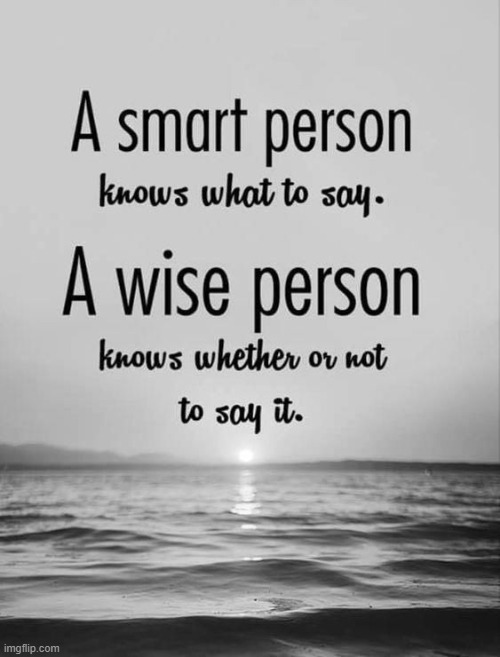 A fine line between smart & wise... | image tagged in the difference between smart and wise,life,life lessons,relatable,wholesome | made w/ Imgflip meme maker