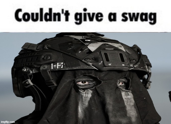 Couldn't give a swag | image tagged in couldn't give a swag,memes,shitpost,swag | made w/ Imgflip meme maker