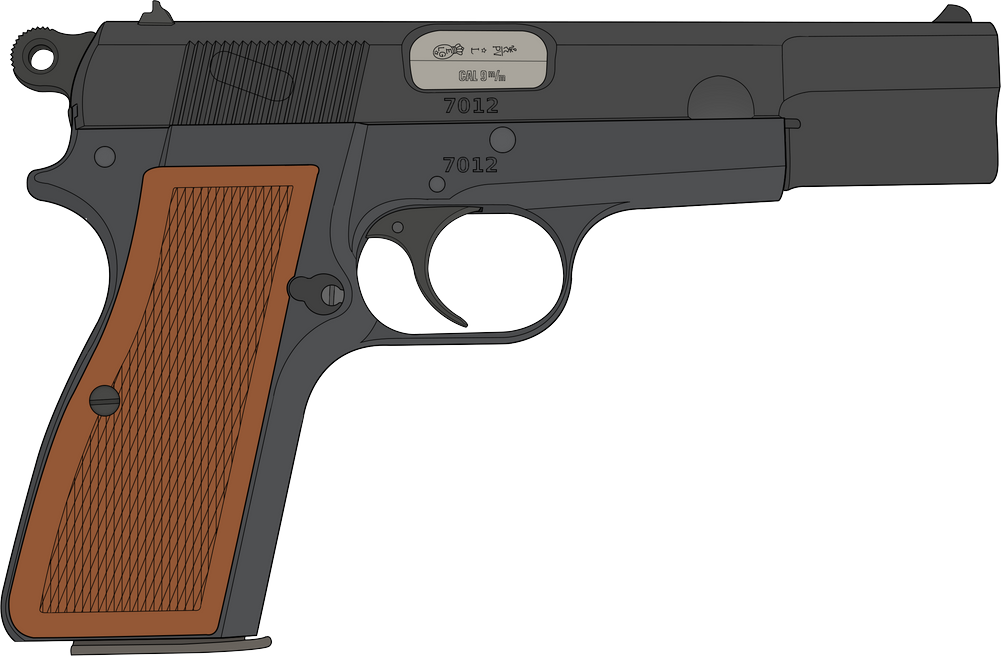 Browning Hi-Power Blank Meme Template