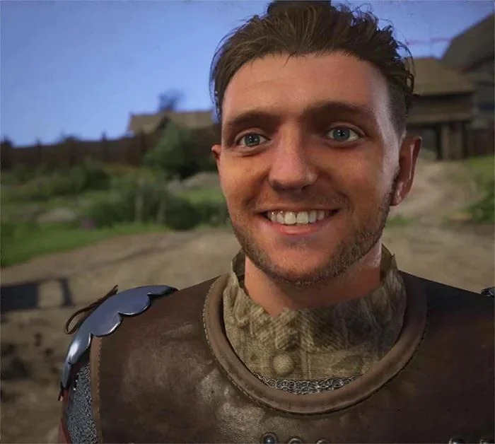 High Quality Henry smiling Blank Meme Template