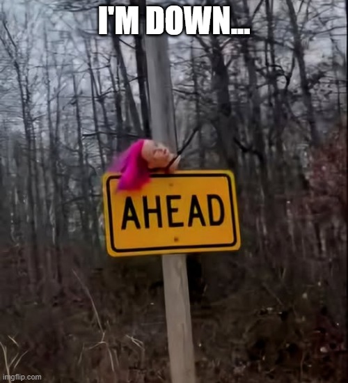 Head | I'M DOWN... | image tagged in sex jokes | made w/ Imgflip meme maker