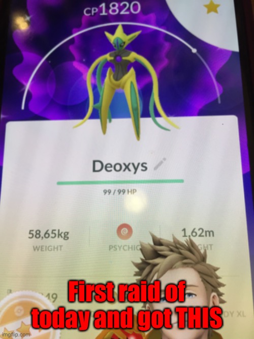 First raid of today and got THIS | made w/ Imgflip meme maker