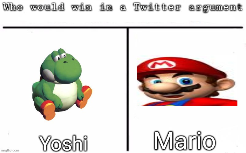 Remember the times when you get dropped off by Mario? | Mario; Yoshi | image tagged in pitting random mfs against each other,msmg,memes | made w/ Imgflip meme maker