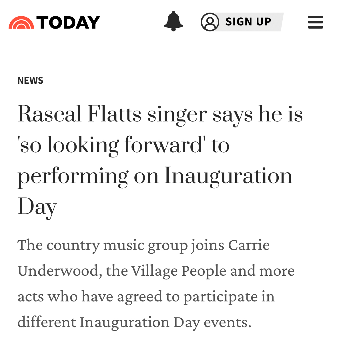 MAGA Rascal Flatts Blank Meme Template