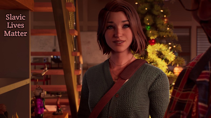 Slavic Max Caulfield | Slavic Lives Matter | image tagged in slavic max caulfield,slavic | made w/ Imgflip meme maker