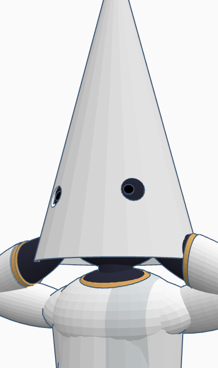 Amari KKK panel 2 Blank Meme Template