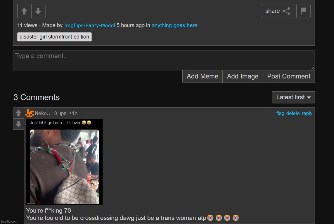 made w/ Imgflip meme maker