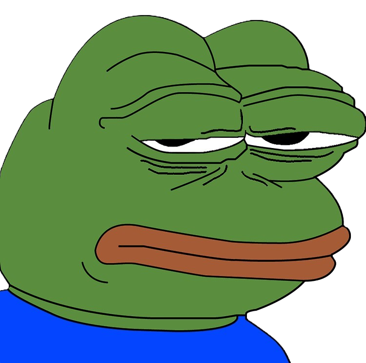 High Quality Pepe Annoyed Blank Meme Template