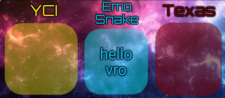 YCI EmoSnake Texas Shared temp | hello vro | image tagged in yci emosnake texas shared temp | made w/ Imgflip meme maker