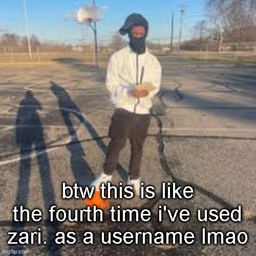 prob 5th but idgaf | btw this is like the fourth time i've used zari. as a username lmao | image tagged in yuno miles | made w/ Imgflip meme maker