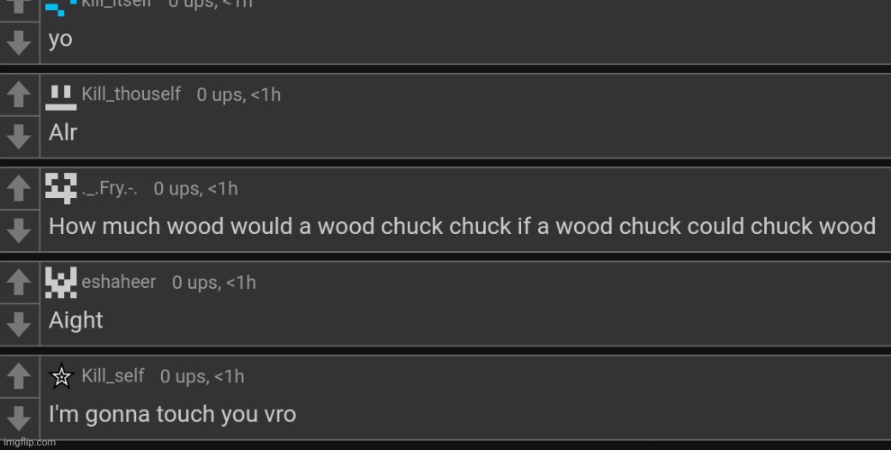 You come across five men, all of them hate each other. Which will you talk to | made w/ Imgflip meme maker