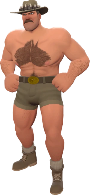 TF2 Saxton Hale Blank Meme Template