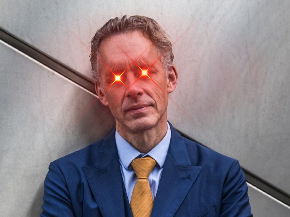 Evil Jordan Peterson Blank Meme Template