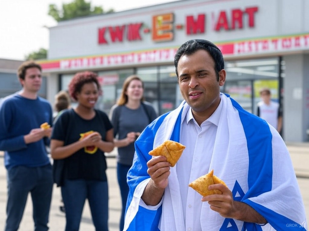 Far Right Samosa Supremacist Blank Meme Template