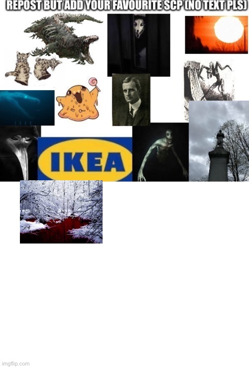 fav scp Blank Meme Template