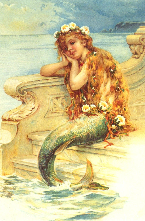 the timeless little mermaid Blank Meme Template