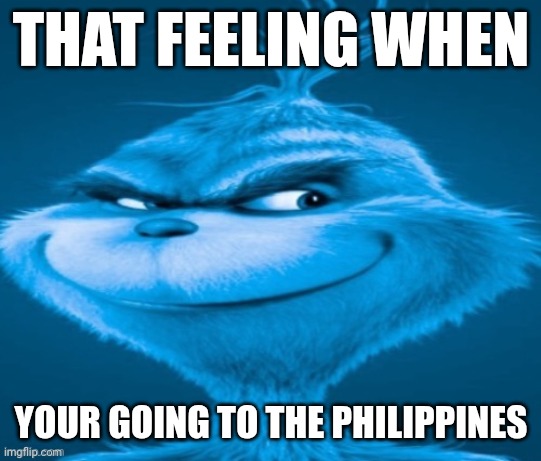 knee surgery | THAT FEELING WHEN; YOUR GOING TO THE PHILIPPINES | image tagged in knee surgery | made w/ Imgflip meme maker