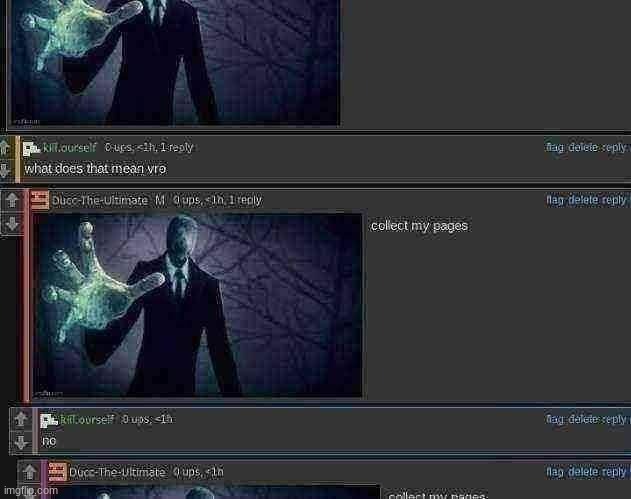 collect my pages | made w/ Imgflip meme maker