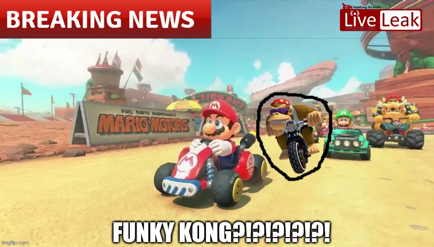 Mario Kart 9 meme | image tagged in memes,mario kart 8,mario kart,donkey kong,mario,video games | made w/ Imgflip meme maker