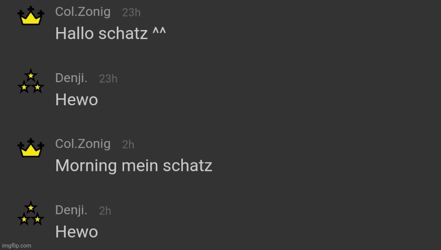 Schatz | made w/ Imgflip meme maker