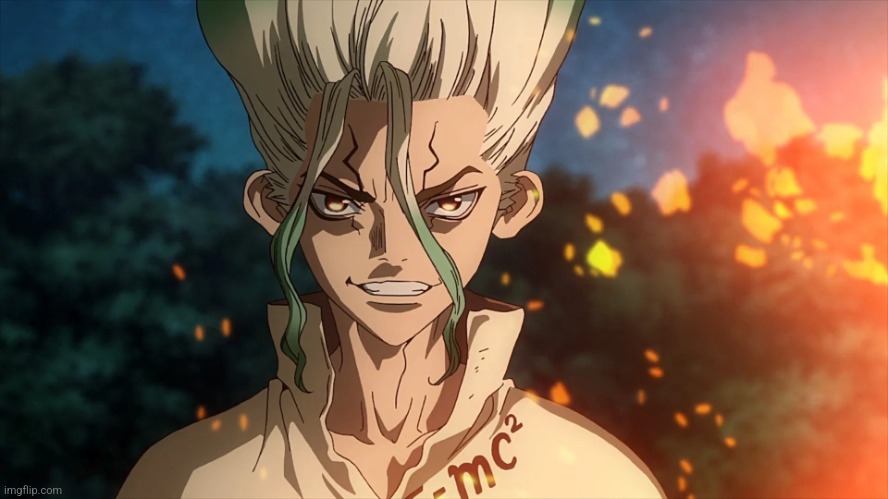 dr stone senku | image tagged in dr stone senku | made w/ Imgflip meme maker