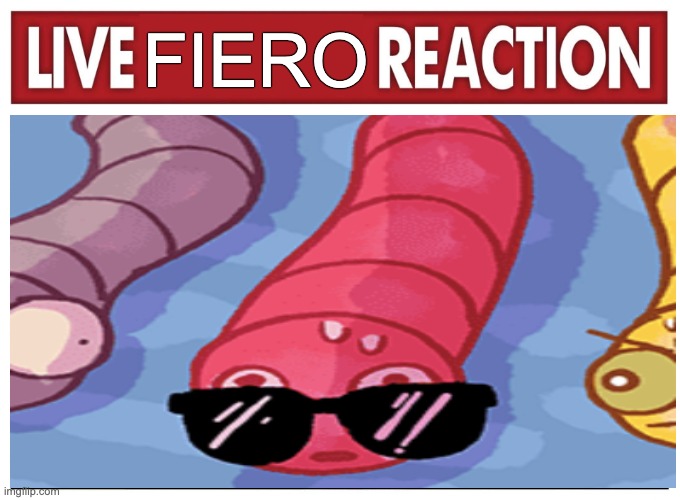 Just look at that face lol | FIERO | image tagged in live reaction | made w/ Imgflip meme maker