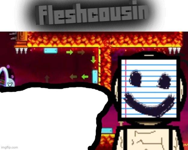 High Quality Fleshcousin temp 2.0 Blank Meme Template