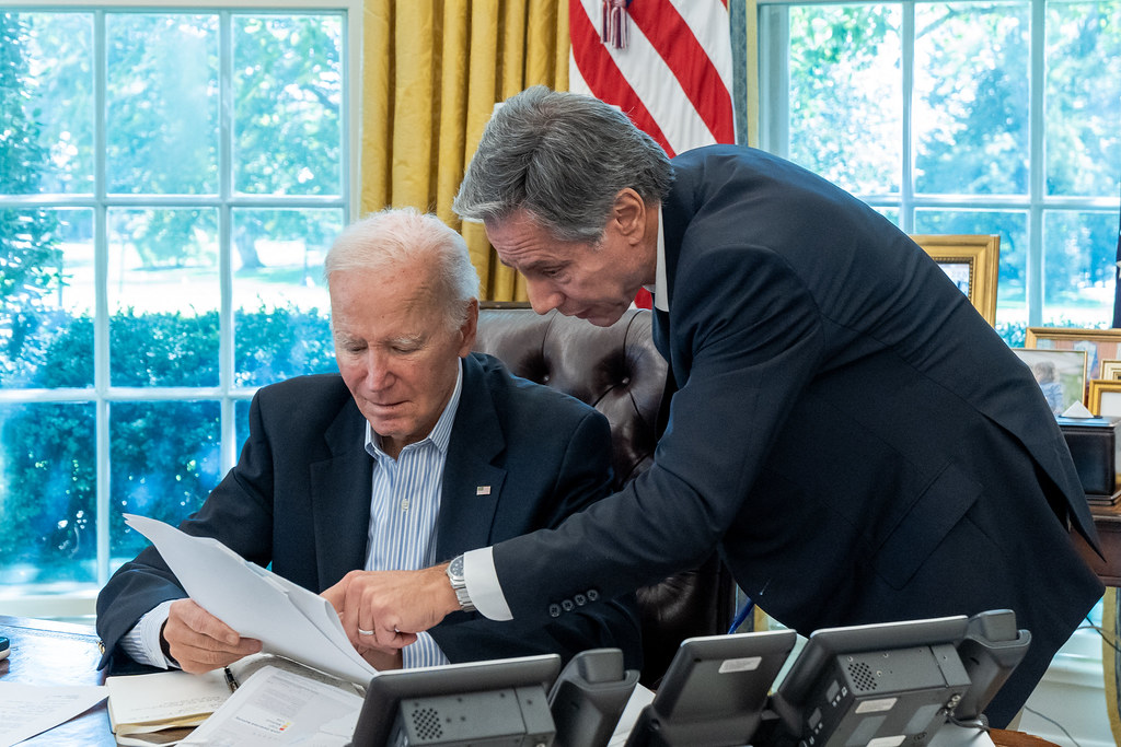 Biden Briefing Blank Meme Template