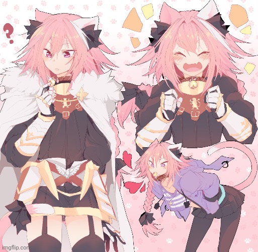 image tagged in astolfo | made w/ Imgflip meme maker