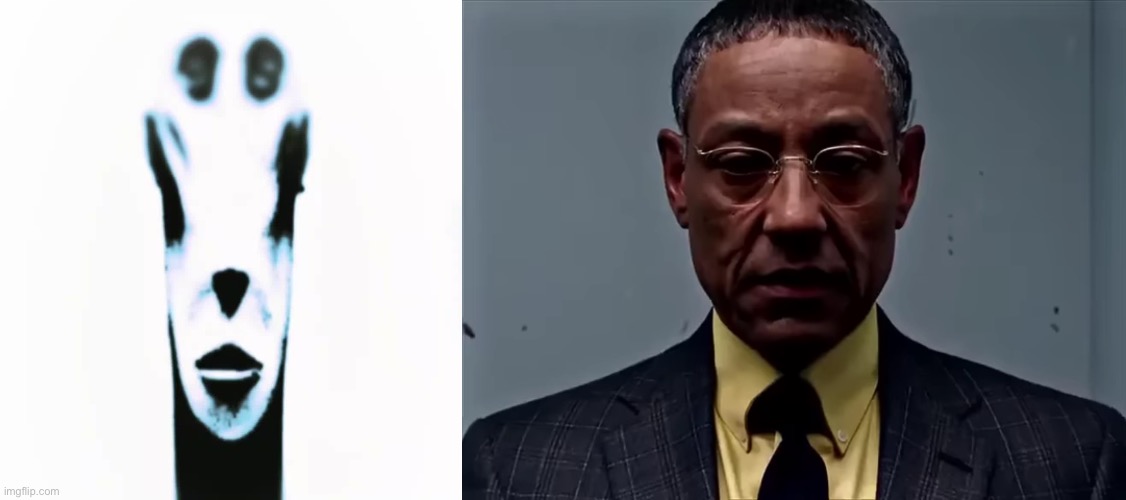 New theory | image tagged in locked in alien,gus fring flashback | made w/ Imgflip meme maker