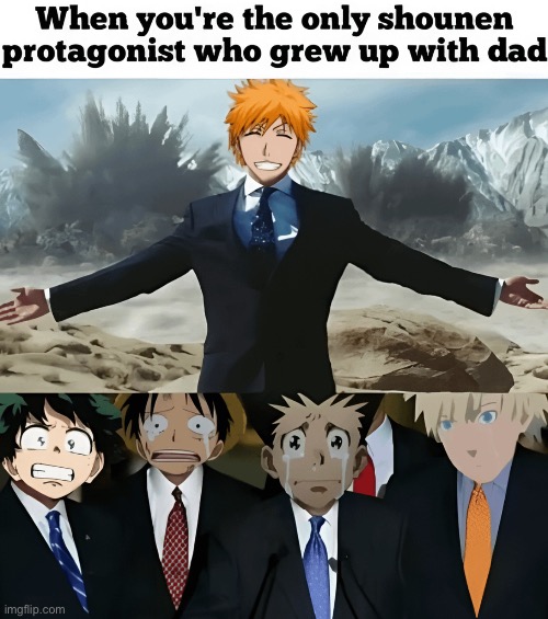 image tagged in ichigo,bleach,shounen | made w/ Imgflip meme maker