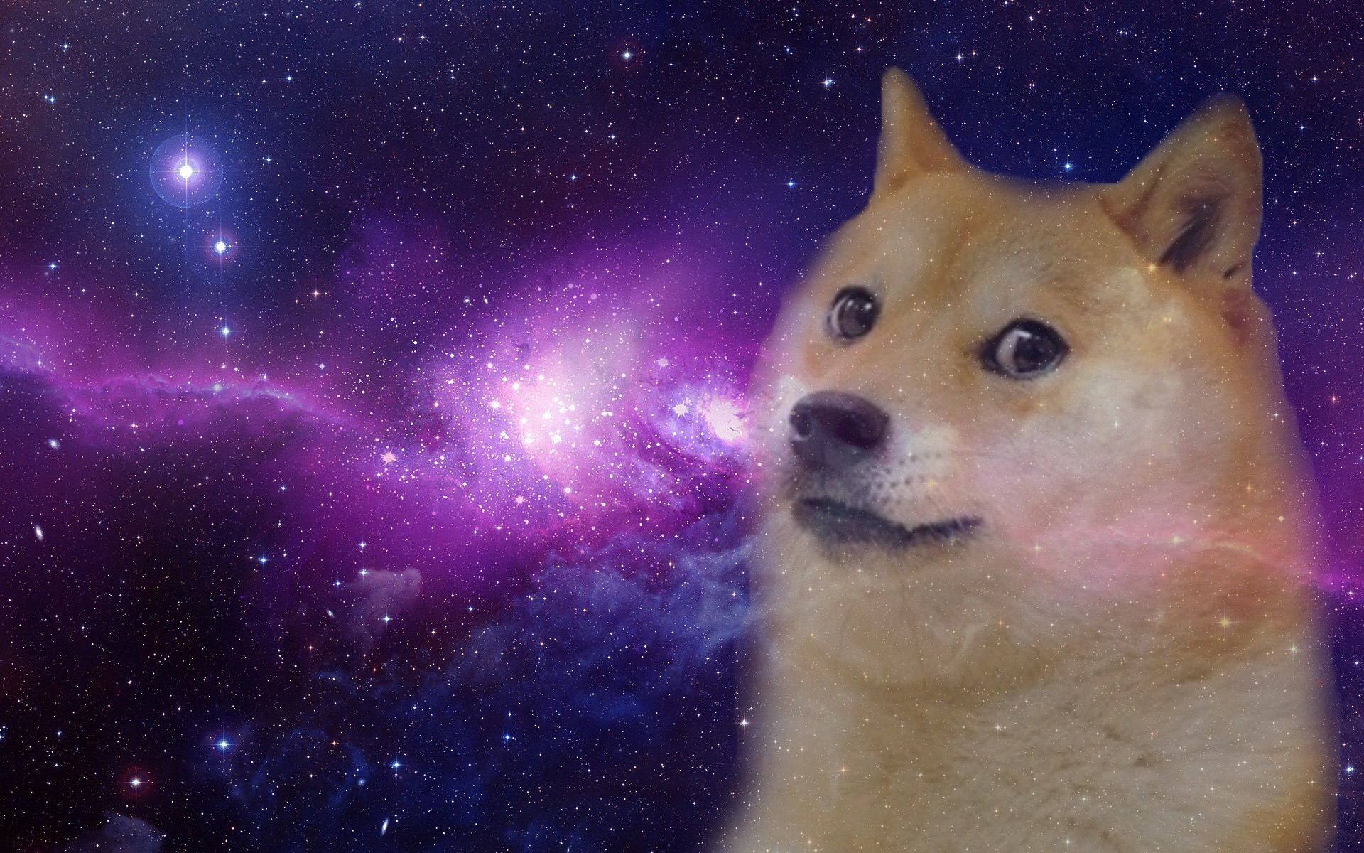 Space gazing Blank Meme Template