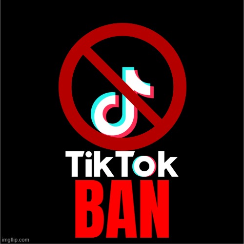 Tiktok Ban Upheld | BAN | image tagged in tiktok logo,tiktok sucks,tiktok,breaking news,social media,scumbag america | made w/ Imgflip meme maker