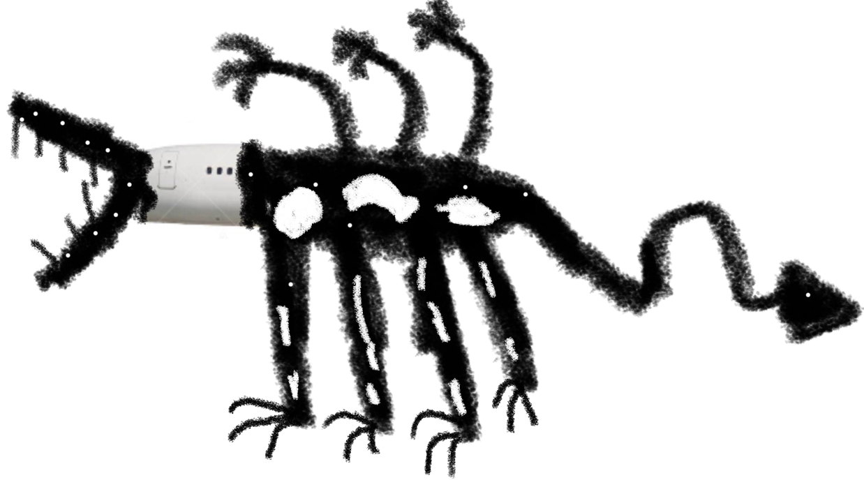 Twisted aircraft (A-92) Blank Meme Template