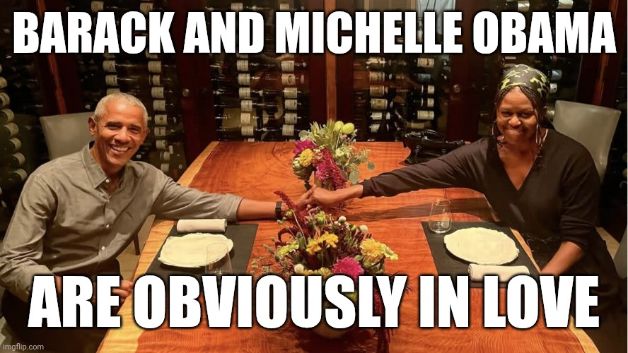 Michelle Obama-Barack Obama's separation rumours start on X due to her absence at key events | BARACK AND MICHELLE OBAMA; ARE OBVIOUSLY IN LOVE | image tagged in michelle and barack obama divorce,love,news,gossip,trending | made w/ Imgflip meme maker