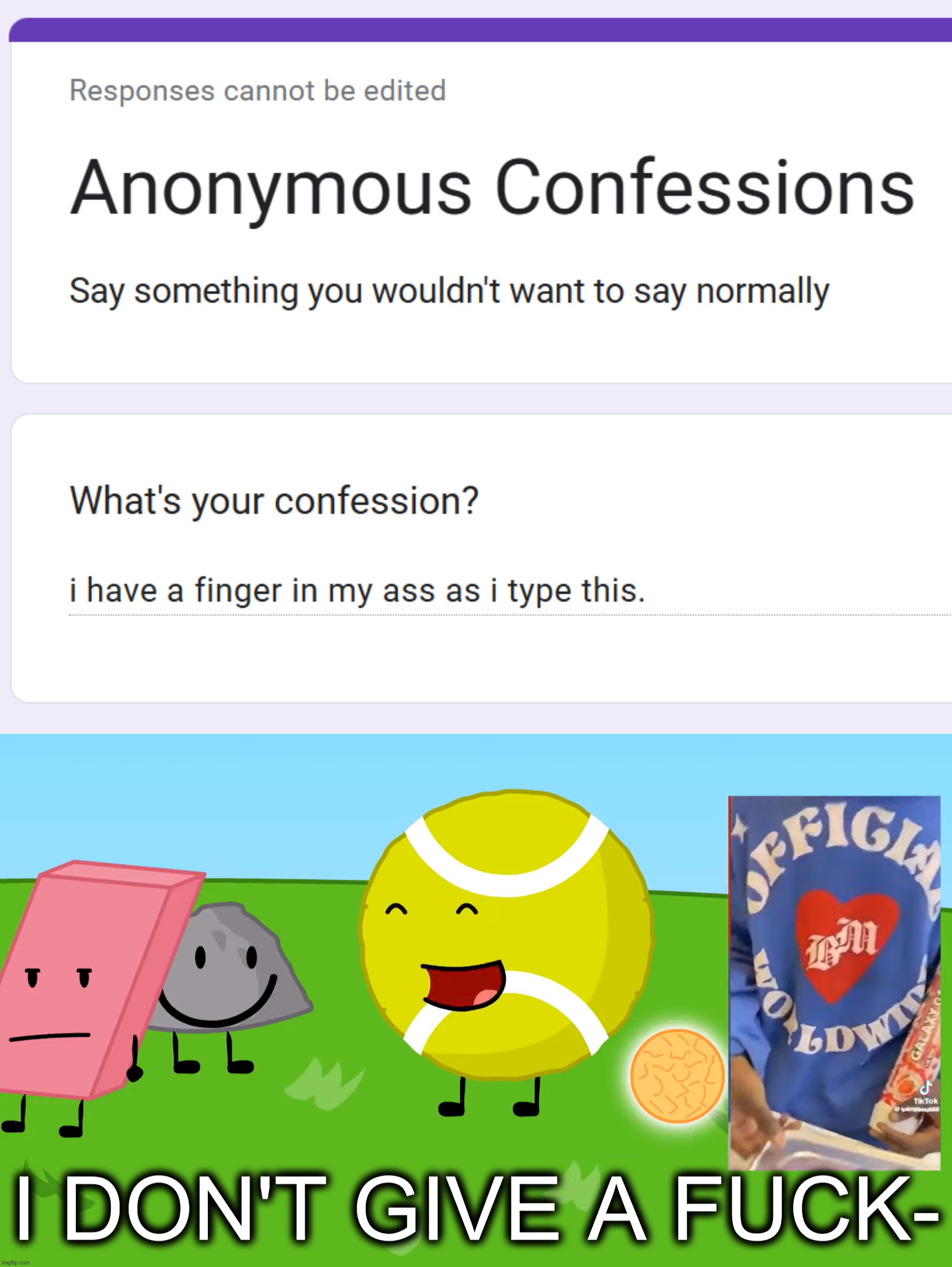 image tagged in i don't give a fuck | made w/ Imgflip meme maker